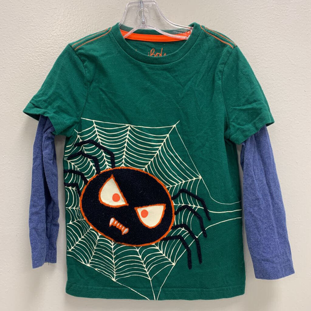 6-7Y: Layered T-Shirt - Boucle Spider