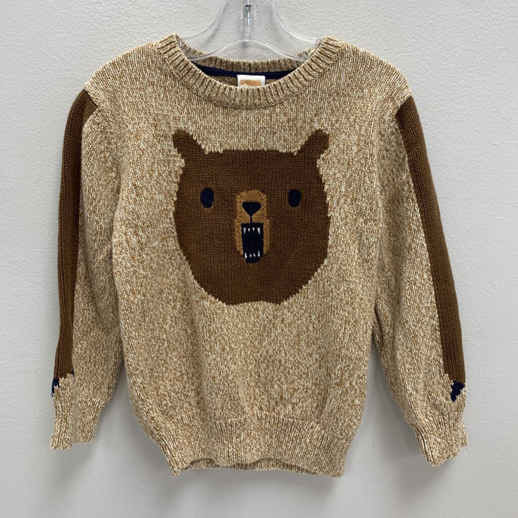 4T: Crewneck Sweater - Bear