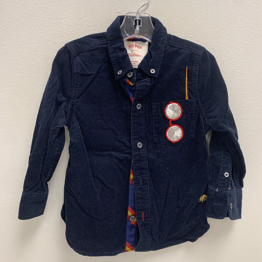 3-4Y: Harry Potter Corduroy Shirt