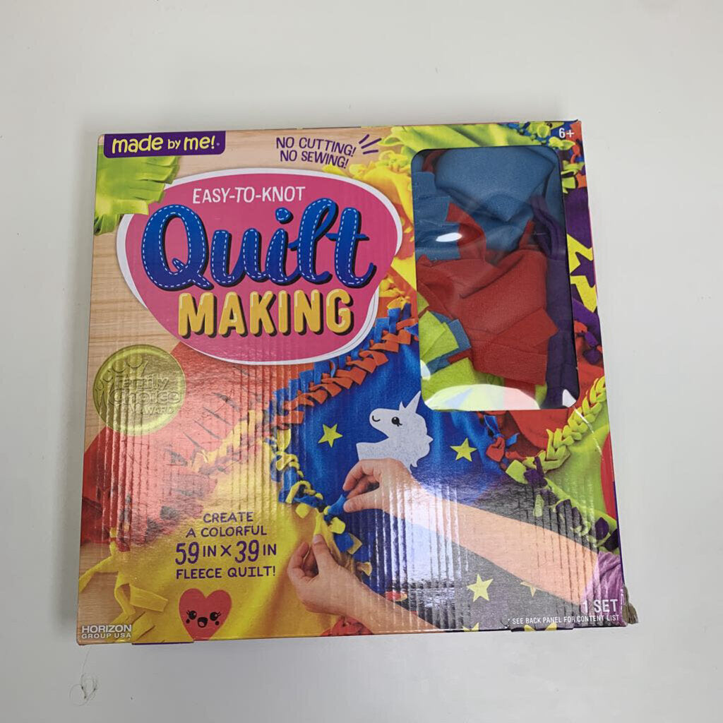Easy-to-Knot Quilt Making