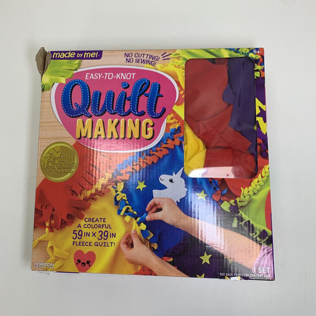 Easy-to-Knot Quilt Making