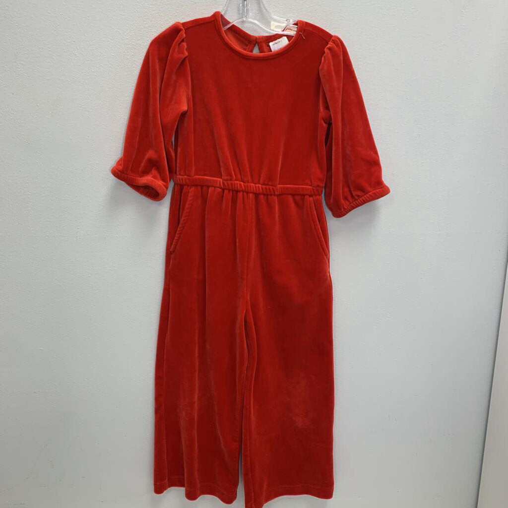 4T: Velour Jumpsuit