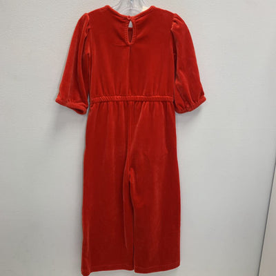 4T: Velour Jumpsuit