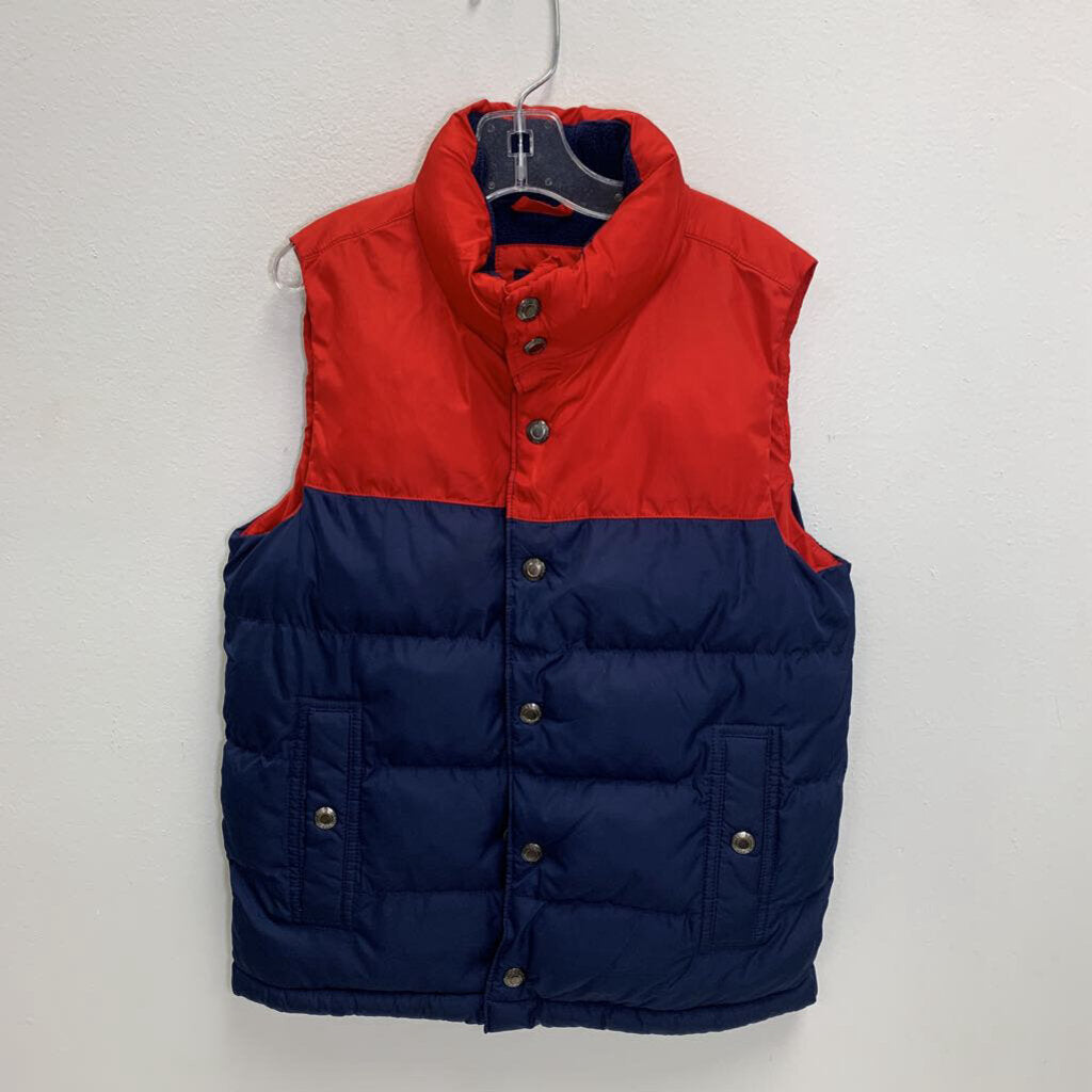 6-7: Color Block Puffer Vest