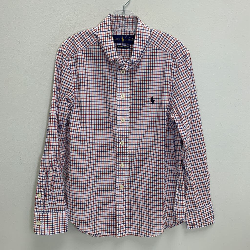 8: Plaid Cotton Shirt - Natural Stretch