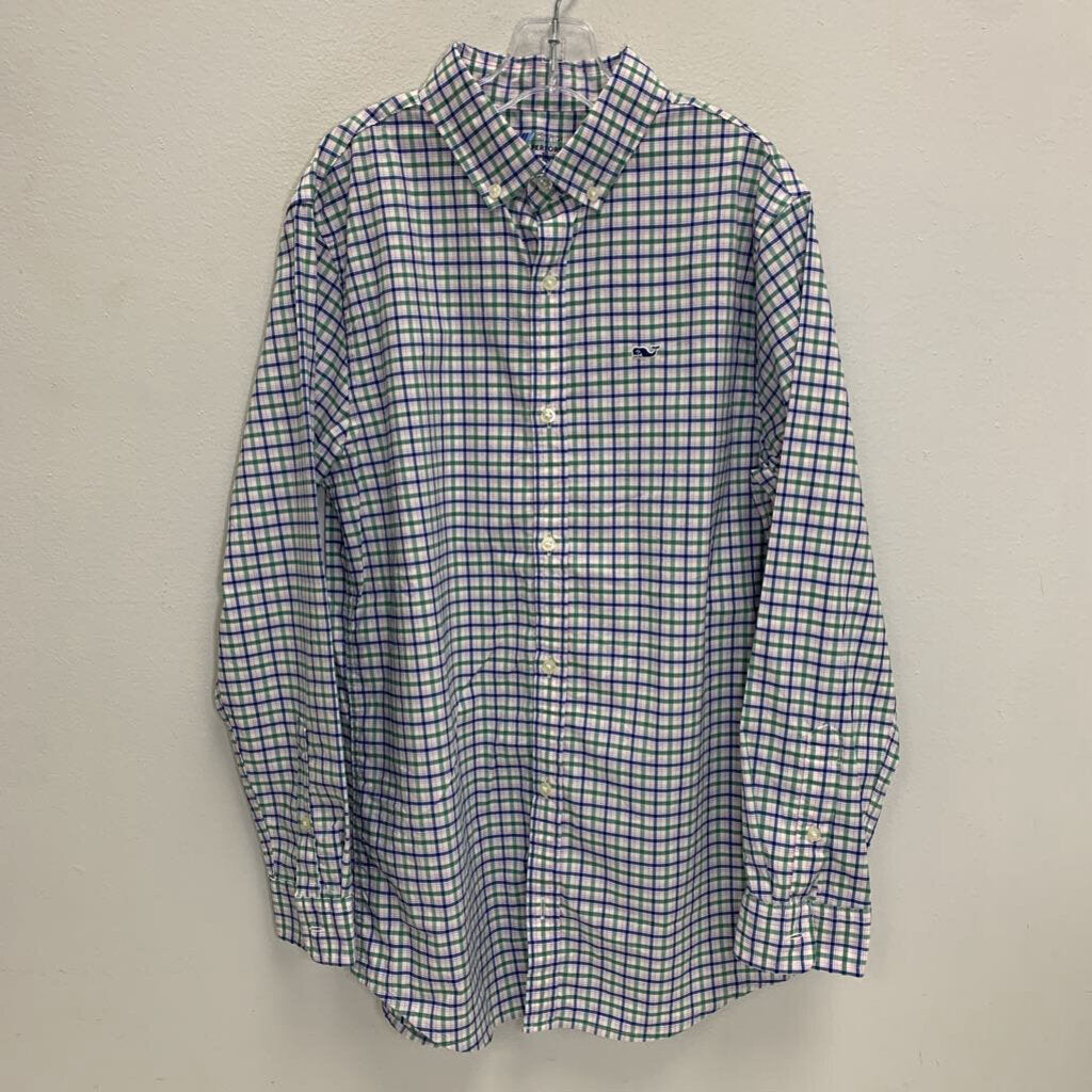 12-14: Plaid On-The-Go-Performance Shirt