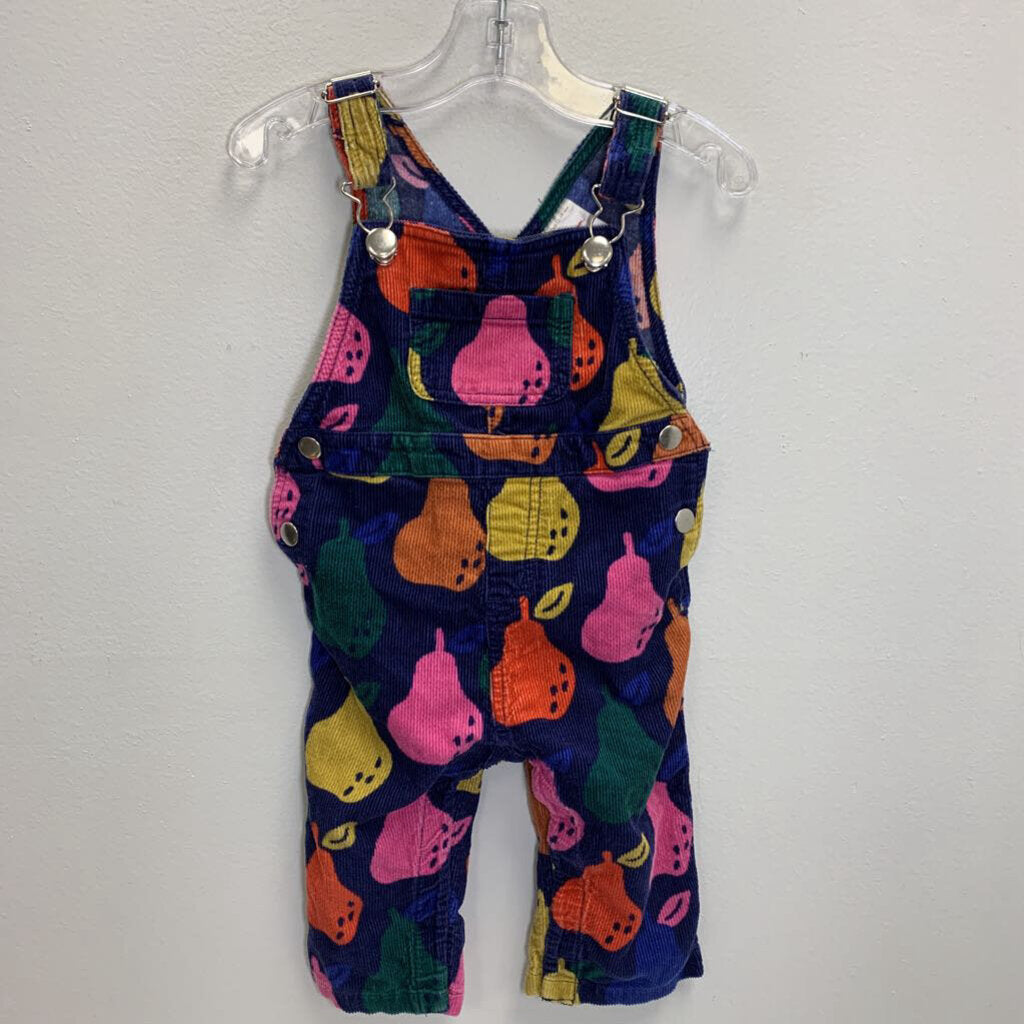 12-18M: Corduroy Overalls - Pears