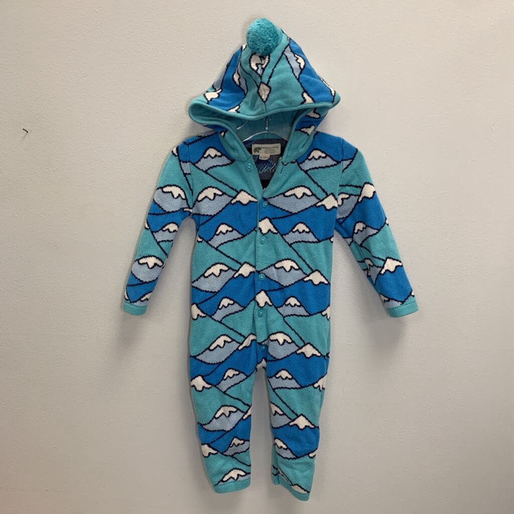 9-12M: Hooded Ski Romper - Après Ski