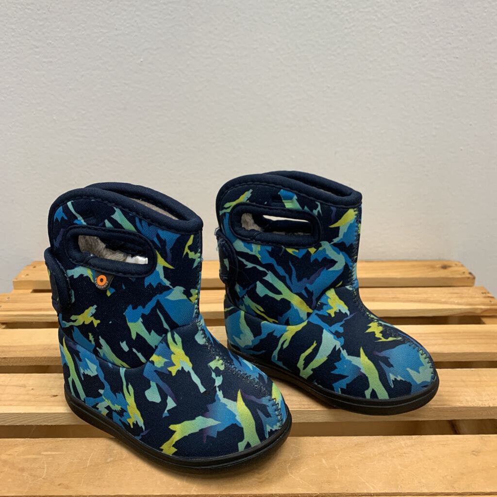 5: Baby Insulated Rain Boots - Mountains