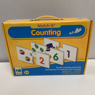 Match it! Counting - 30 Self Correcting Pairs
