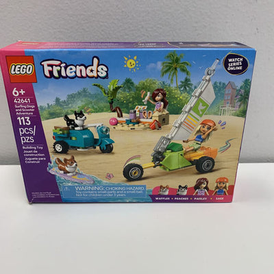 Friends Surfing Dogs and Scooter Adventure Set 42641