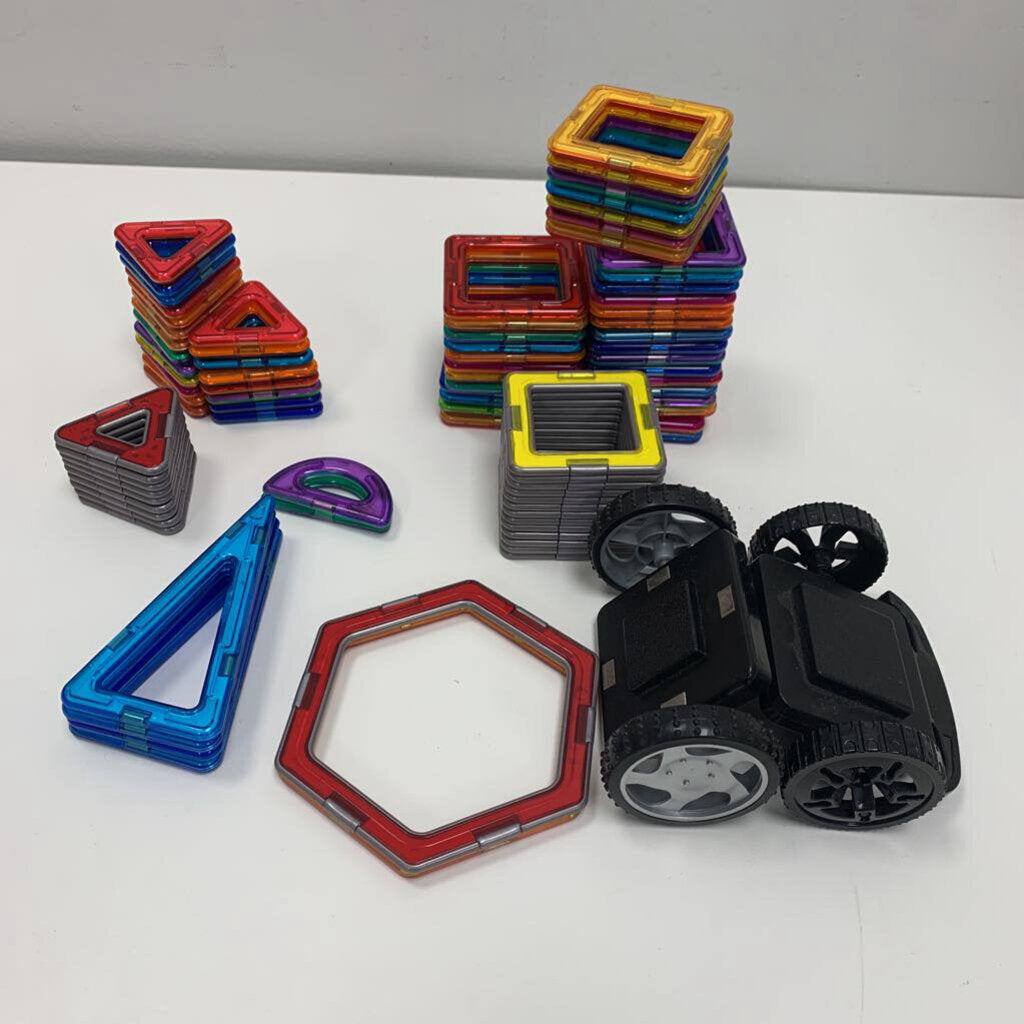 Magnetic Building Set - 80+ pcs