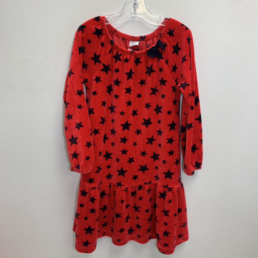4-5: Velour Dress - Stars