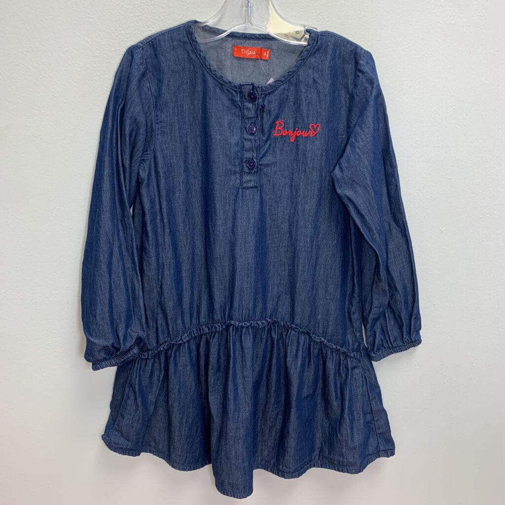 6: Chambray Peplum Tunic