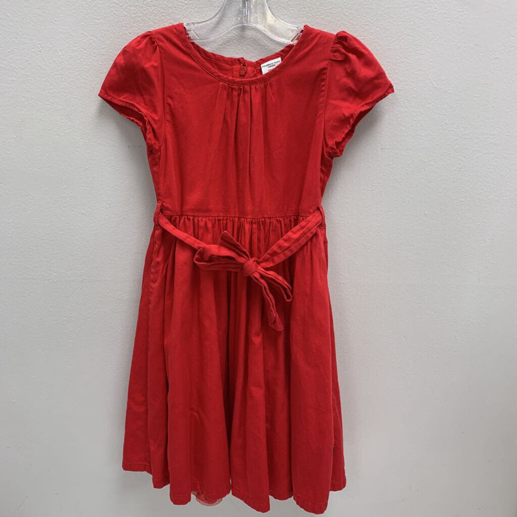 4-5: Cotton Dress w/ Tulle Undelayer