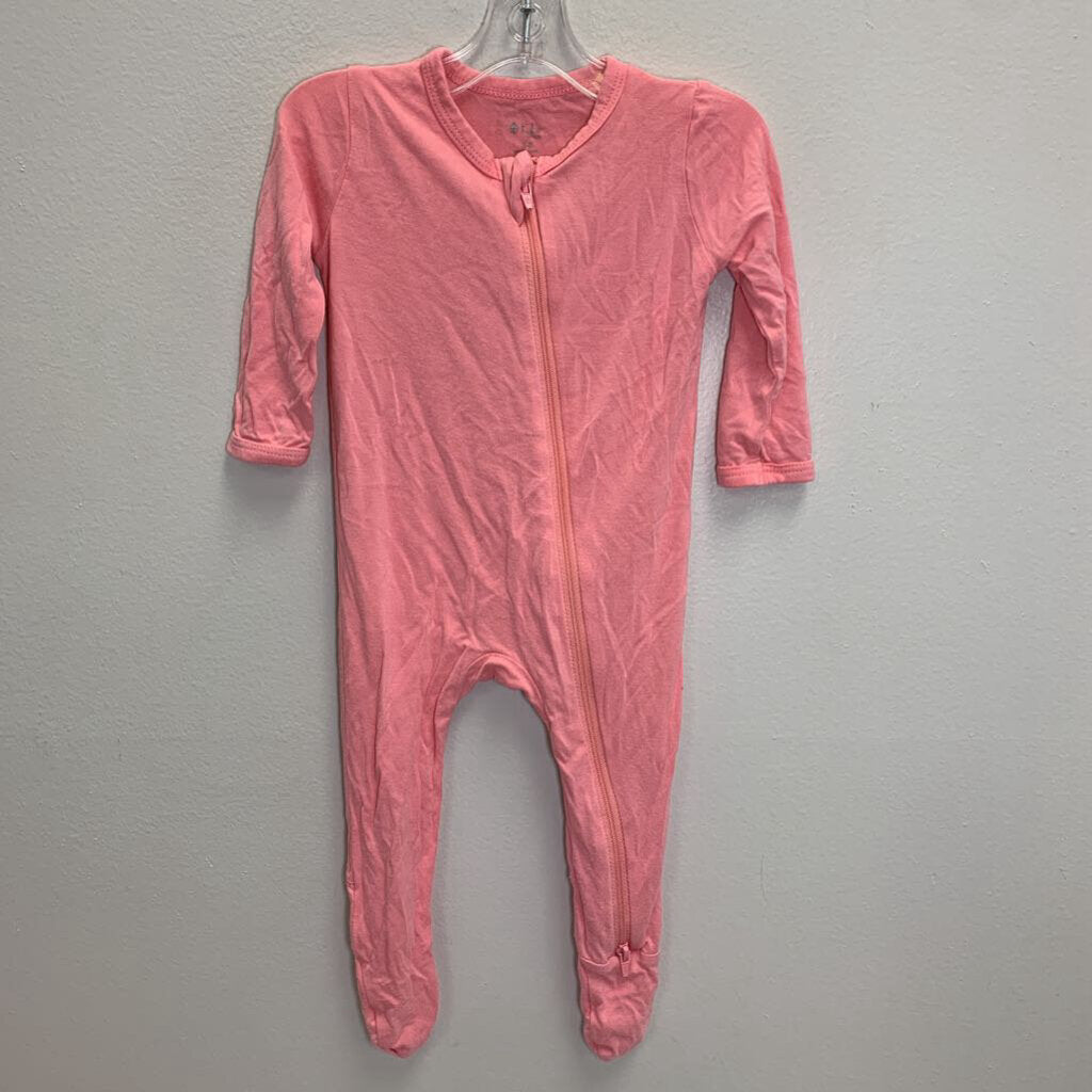 3-6M: Zippered Footie