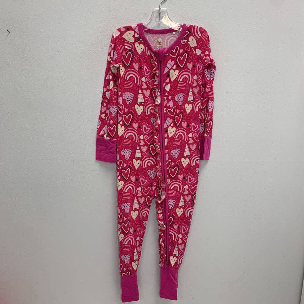 18-24M: Convertible Footies - Hearts