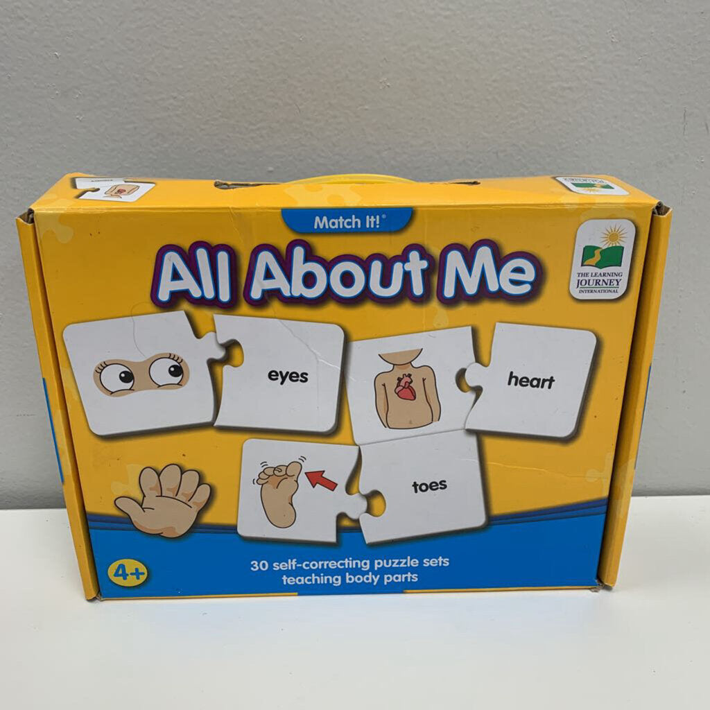 Match it! All About Me - 30 Self Correcting Pairs