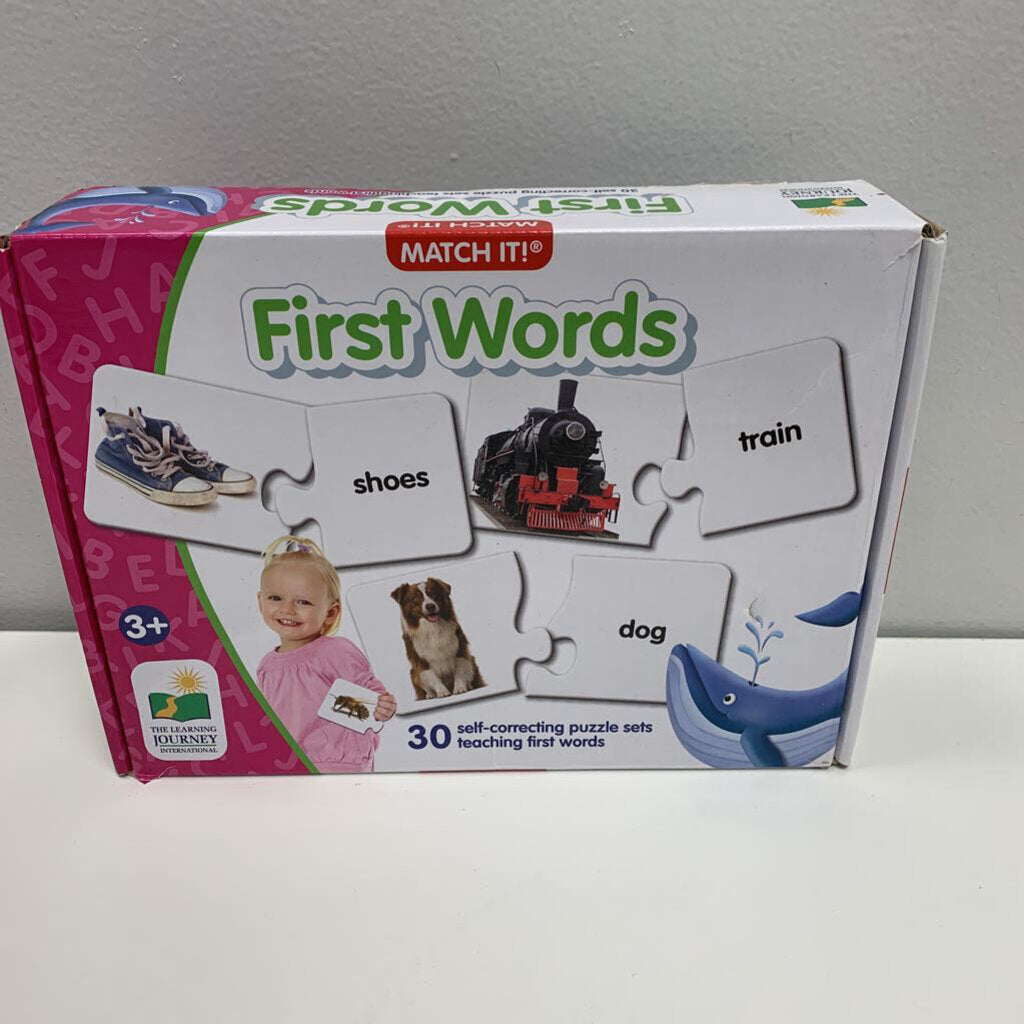Match it! First Words