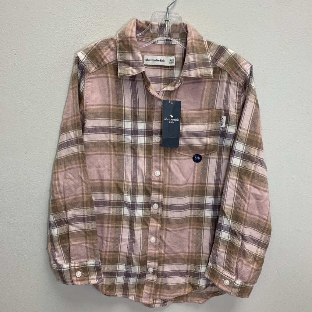5/6: Flannel Shirt NWT