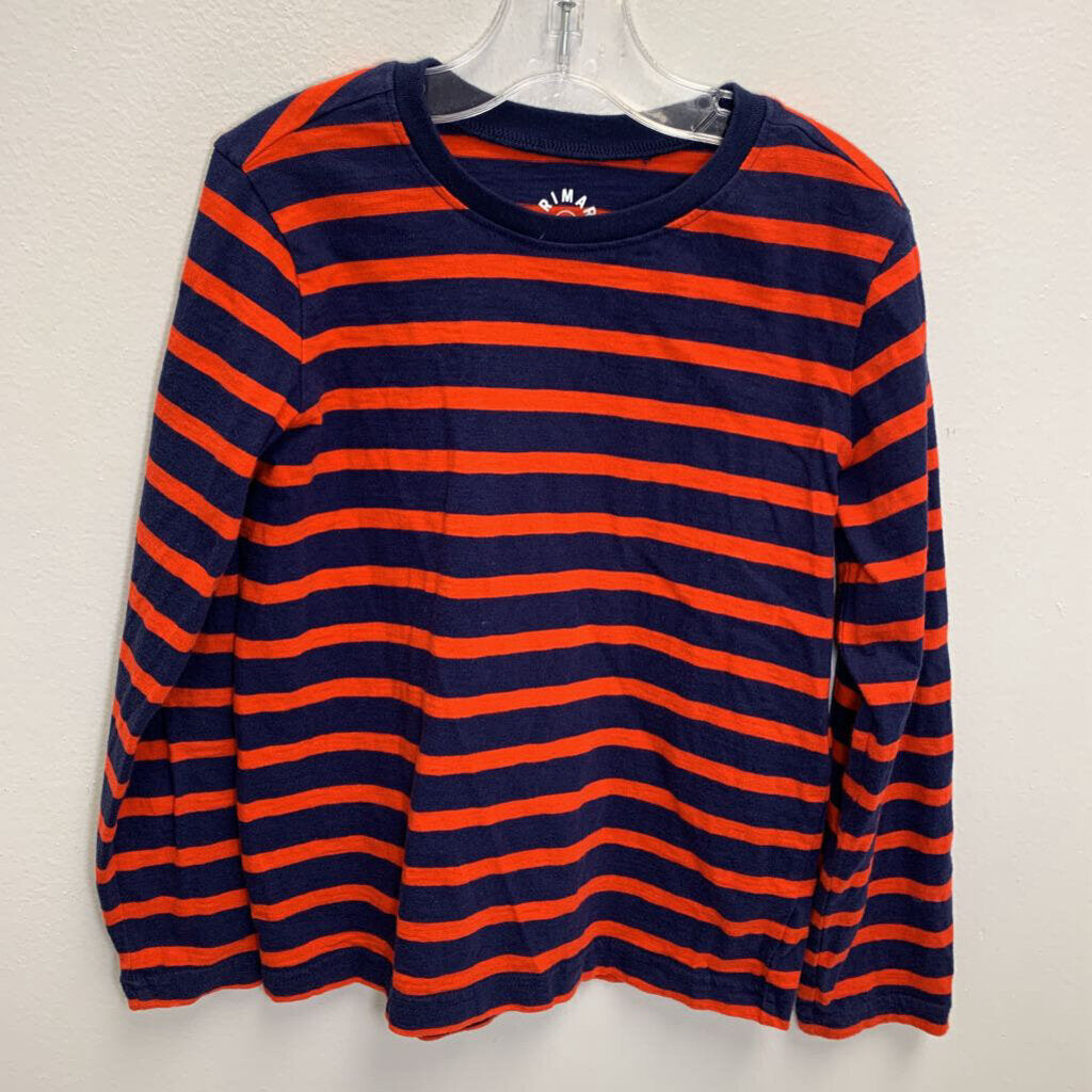 6-7: Classic Long Sleeve Tee - Striped
