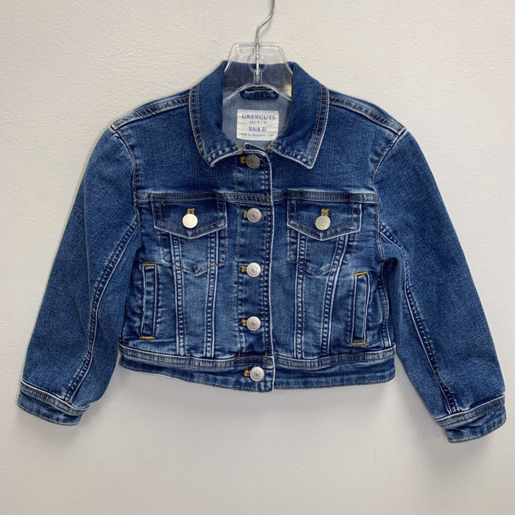 4-5: Cropped Denim Jacket