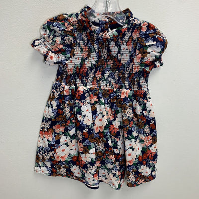 2T: Hannah Floral Smocked Dress