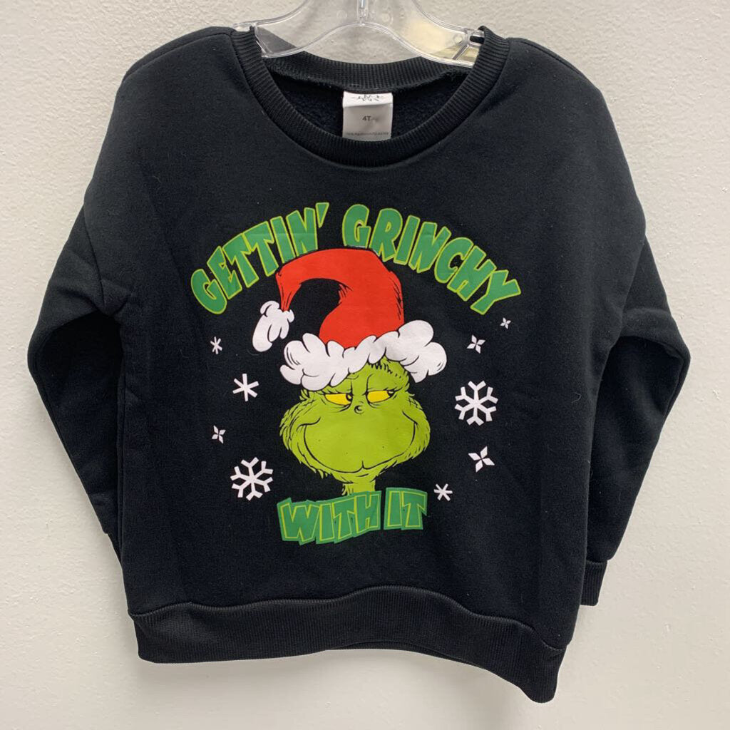 4T: Gettin' Grinchy With It Sweatshirt
