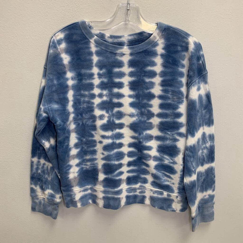 6-7: Tie-Dye Cropped French Terry Sweatshirt