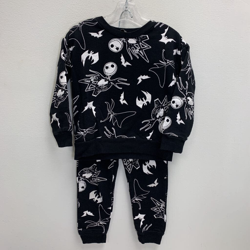 4T: Nightmare Before Christmas 2 Pc Sweatsuit