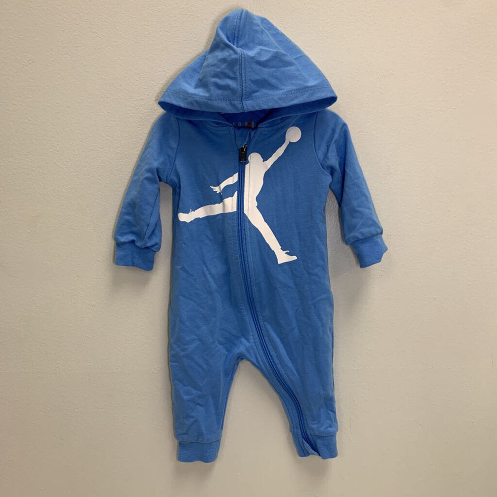 3-6M: Air Jordan Hooded Zip Romper