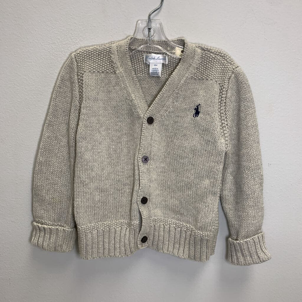 18M: Knit Cuffed Cardigan