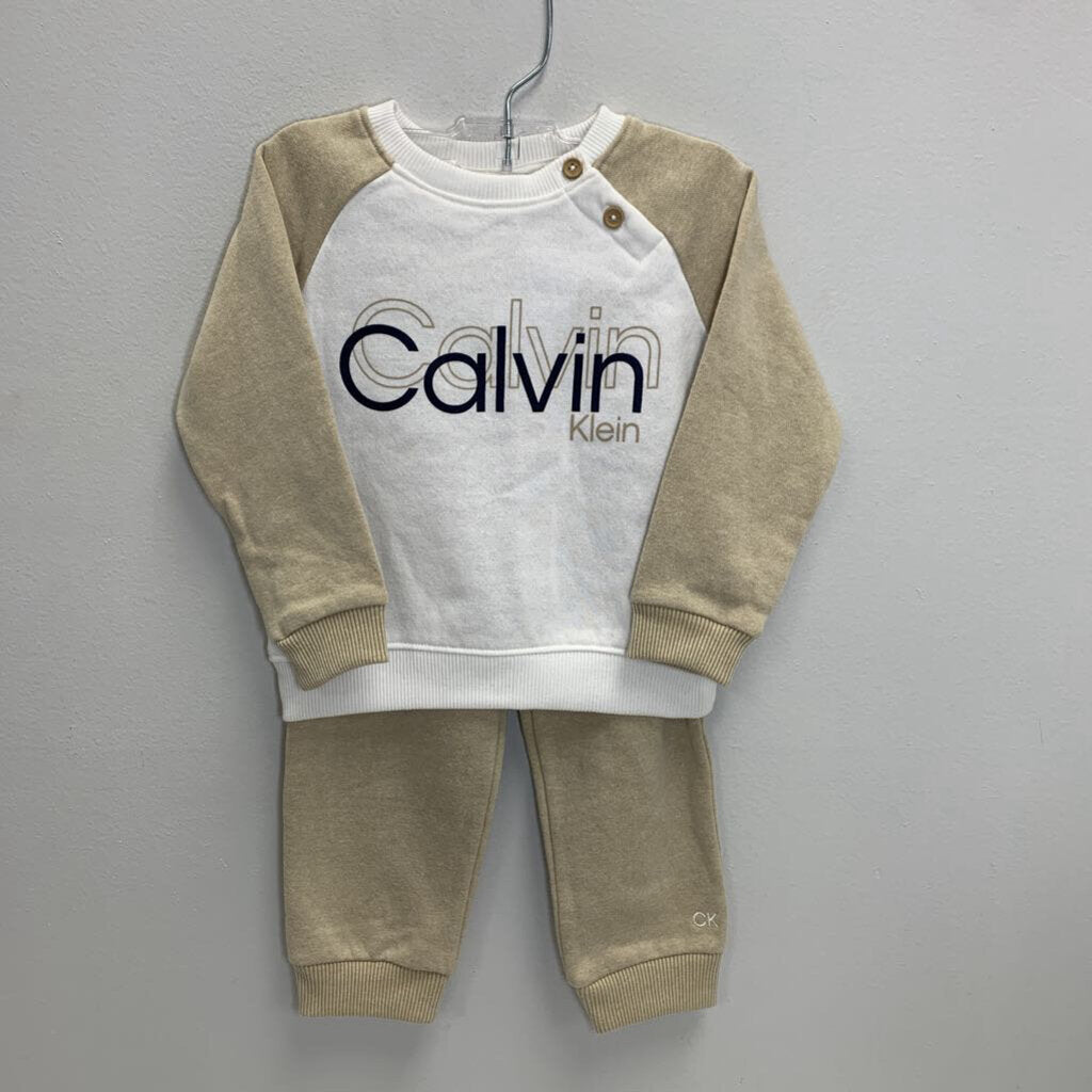 24M: Logo Sweatshirt and Pants Set
