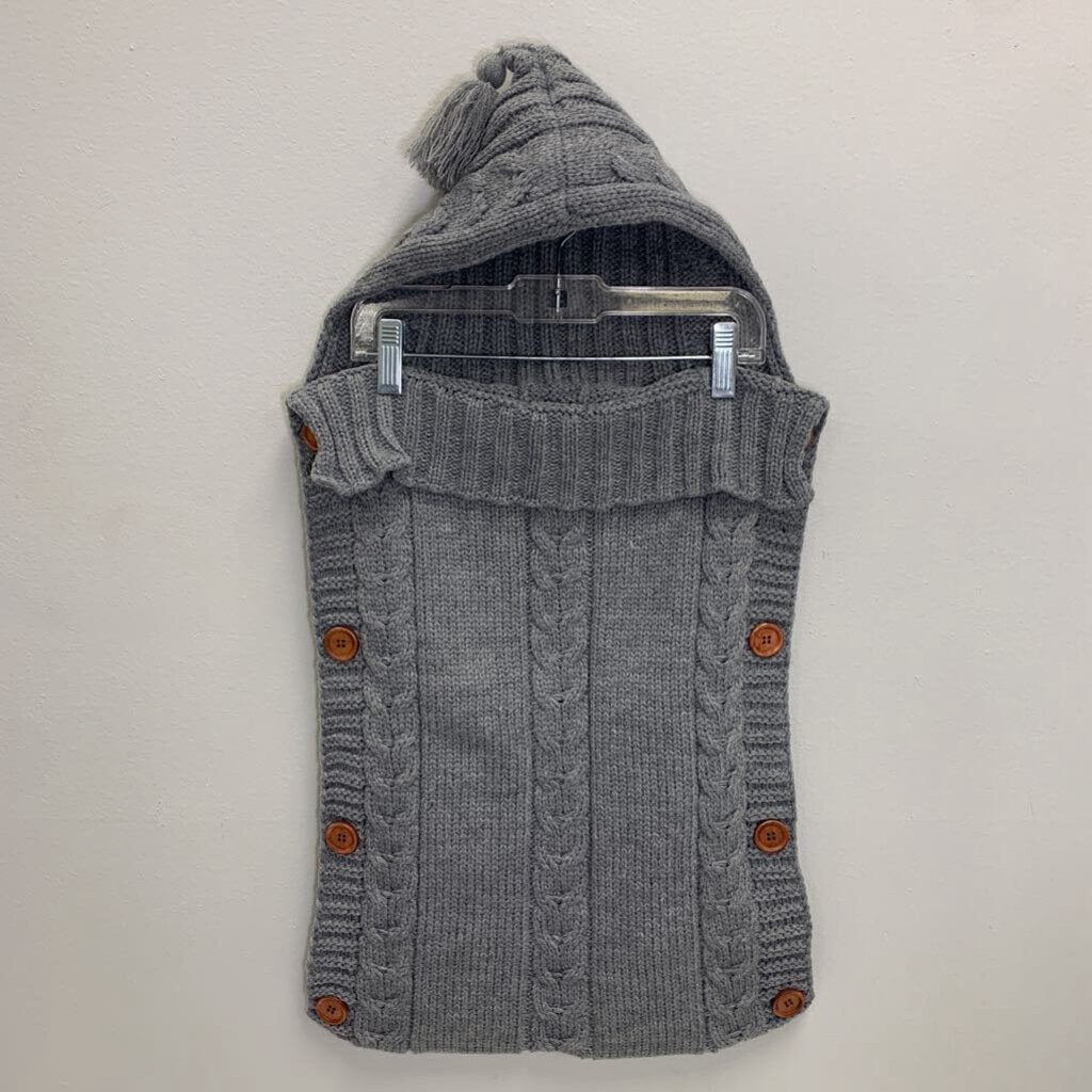 Cable Knit Wrap Swaddle Blanket