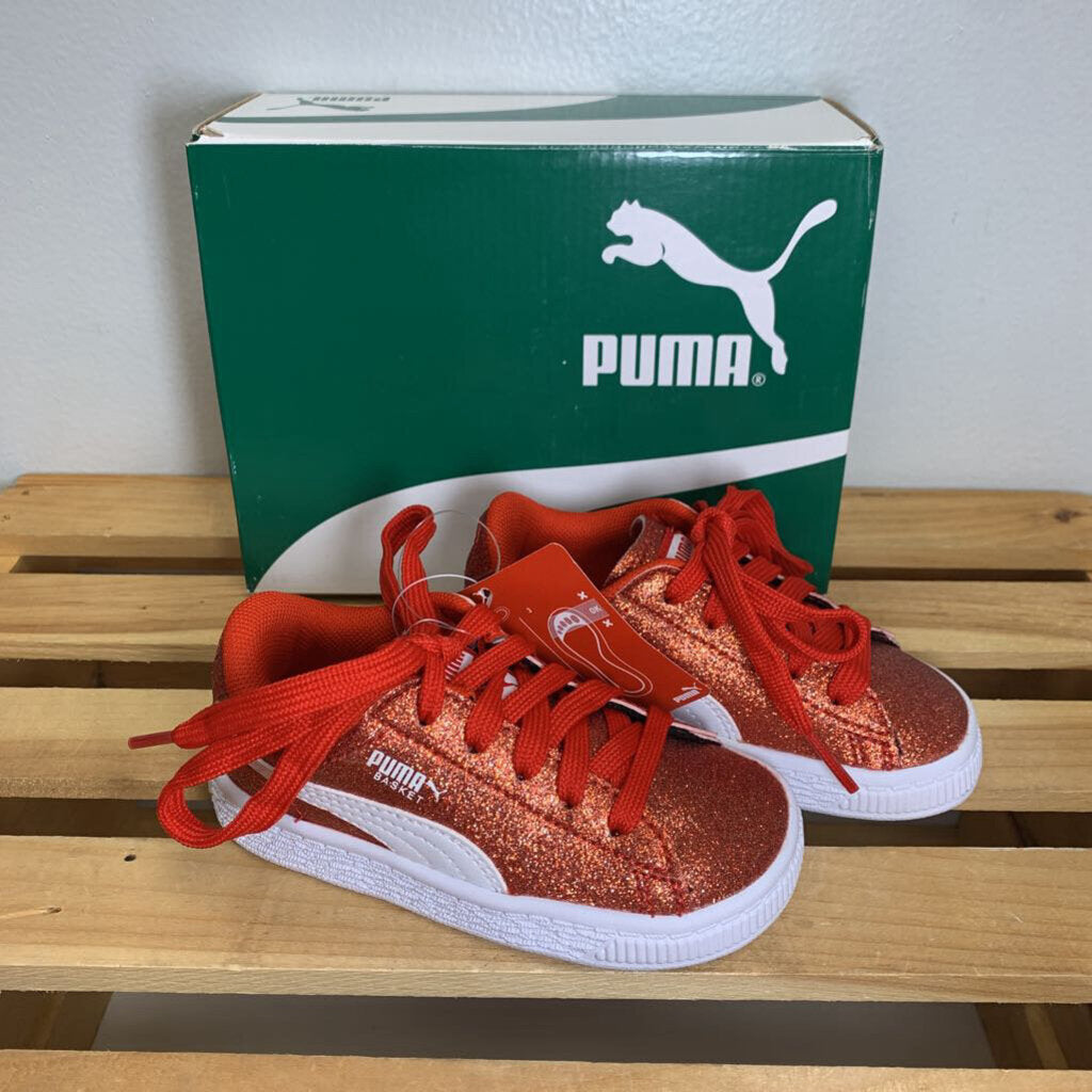 6: Kinderfit Sneakers - Basket Glitz NIB