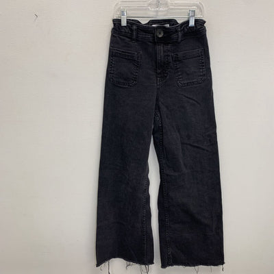 13-14: Wide Leg Denim - Adjustable Waist