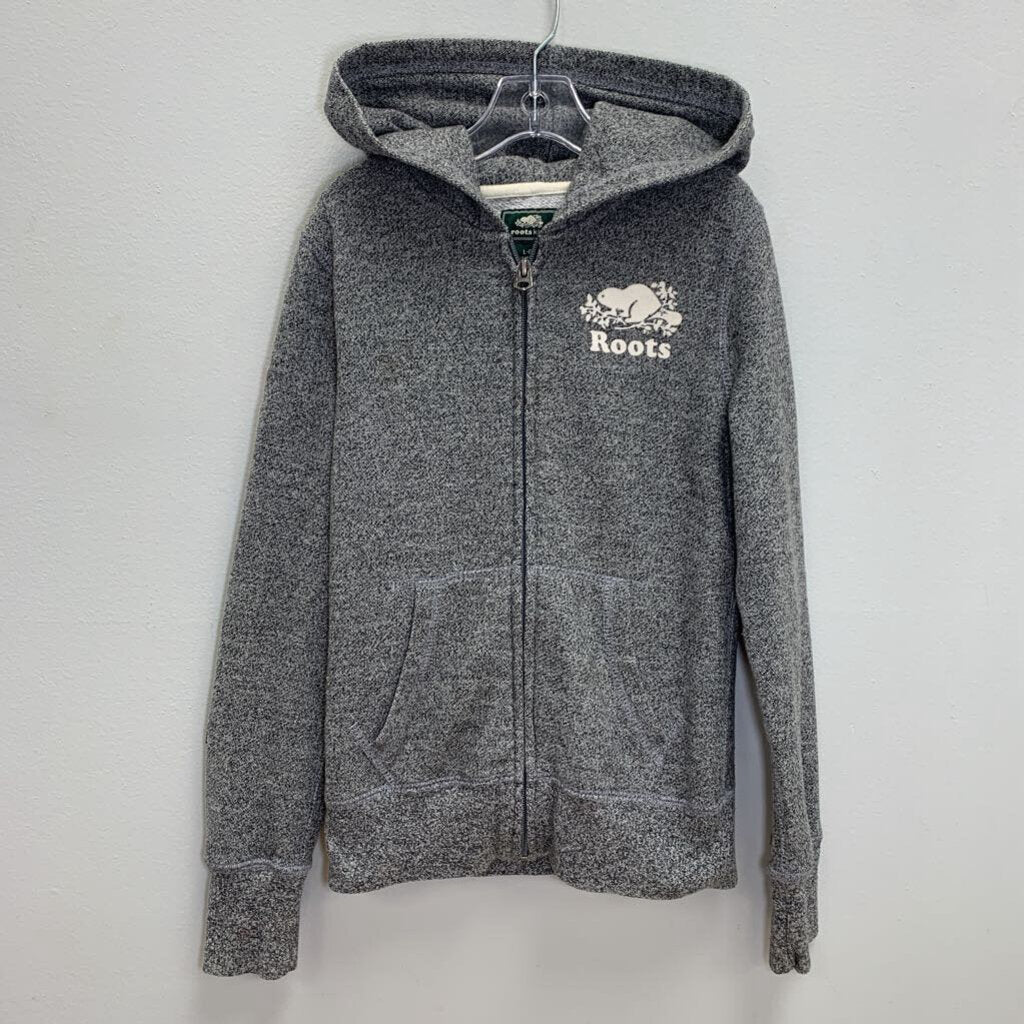 12-14: Full Zip Knit Hoodie - Pinchuk Patches