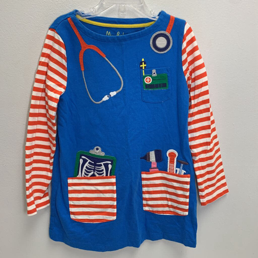 6-7Y: Applique Pocket Tunic - Doctor