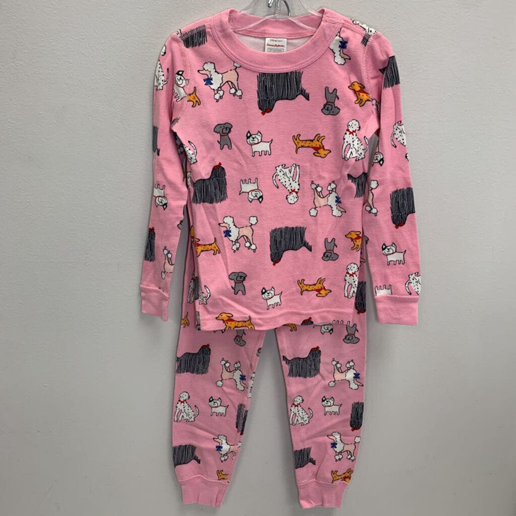 5: Long John Pajama Set - Poodle & Friends