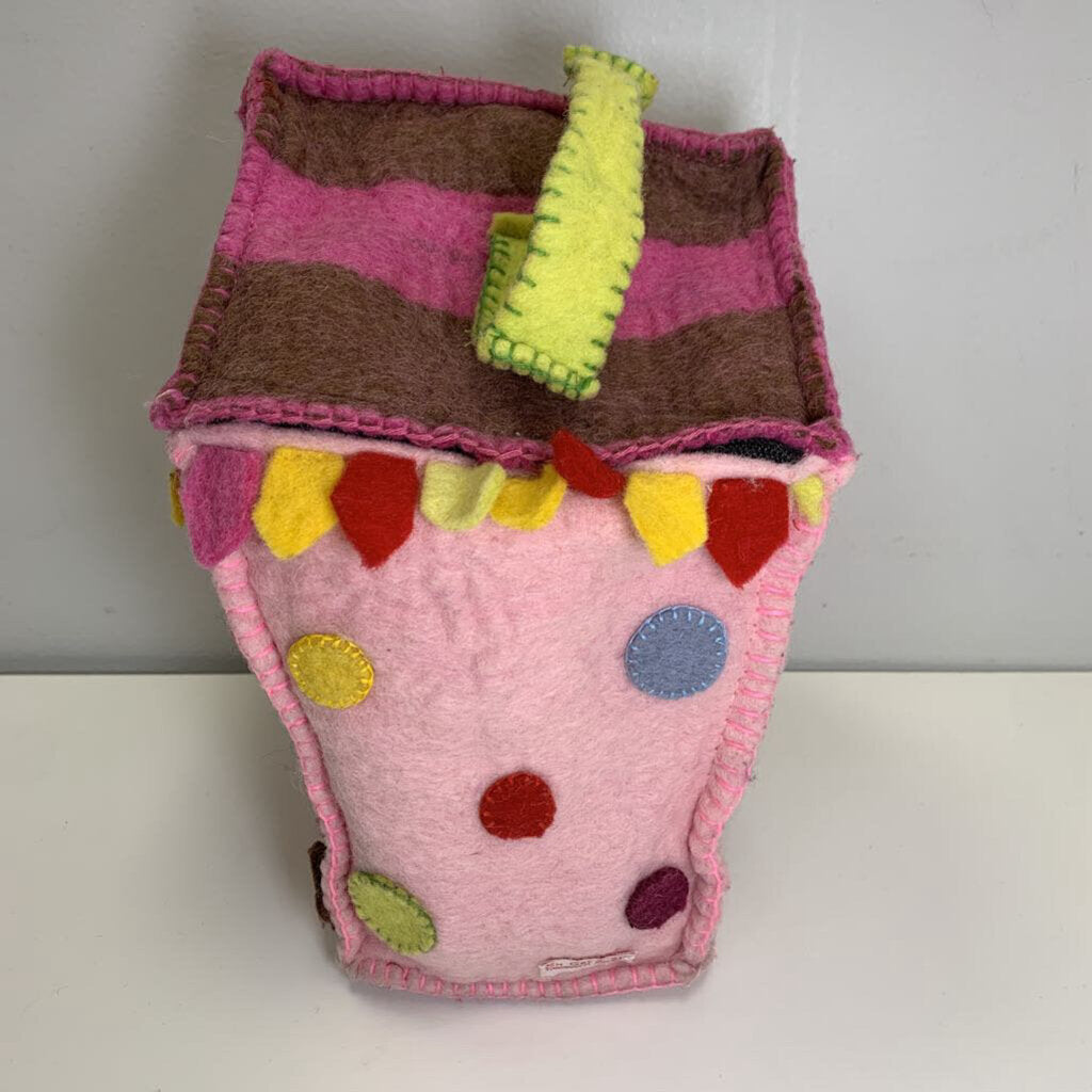 Felted Wool Dollhouse Purse