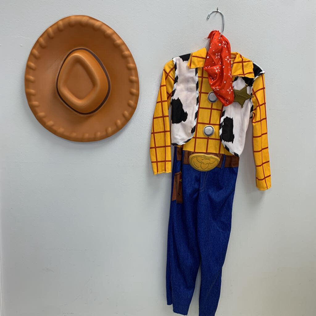 3T-4T: Toy Story Woody Jumpsuit + Hat