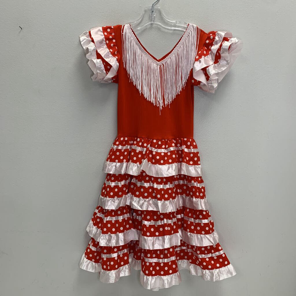 4-5: Flamenco Dress - Rojo & Blanco