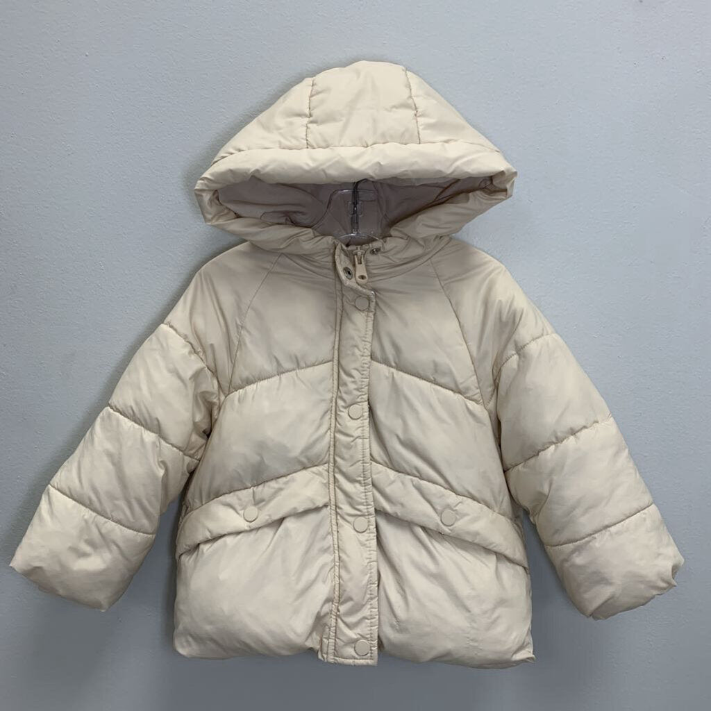 2-3T: Hooded Water Repellent Puffer Coat