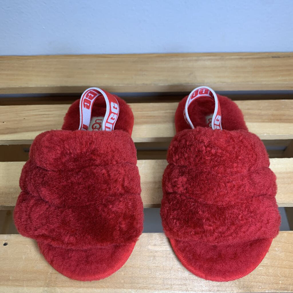 8: Fluff Yeah Sling Back Slide Slippers