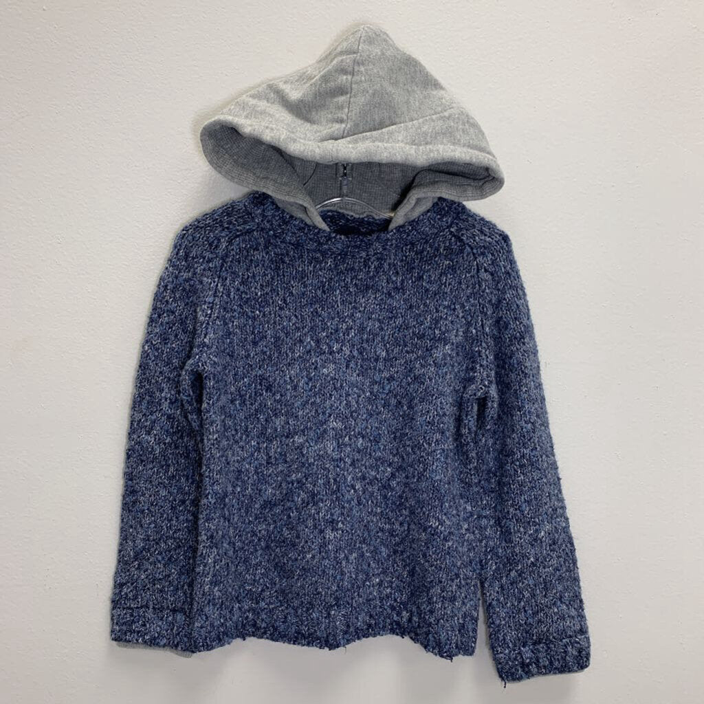 5T: Knit Sweater w/ Sweatshirt Hood