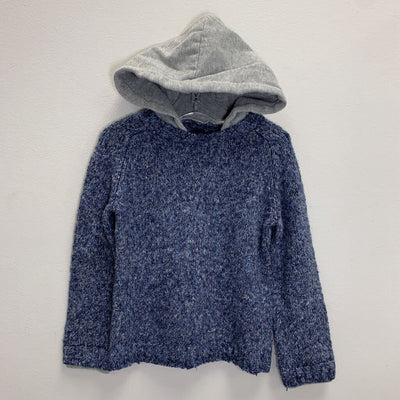 5T: Knit Sweater w/ Sweatshirt Hood