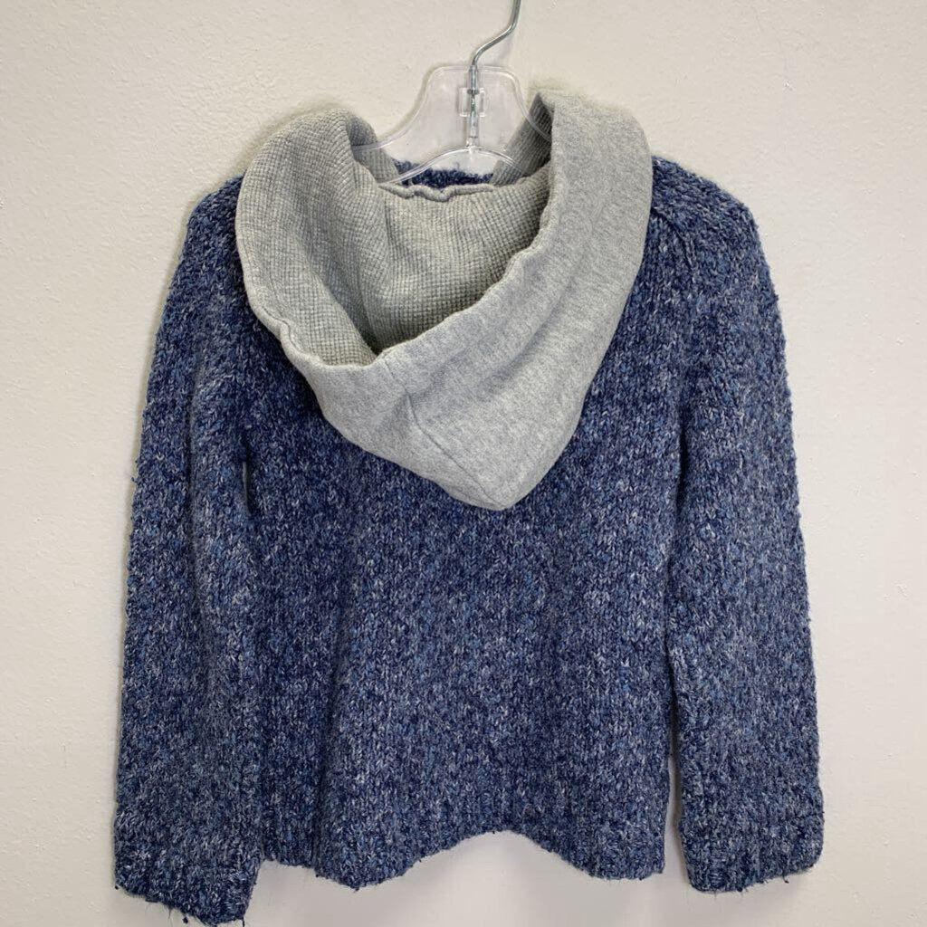 5T: Knit Sweater w/ Sweatshirt Hood