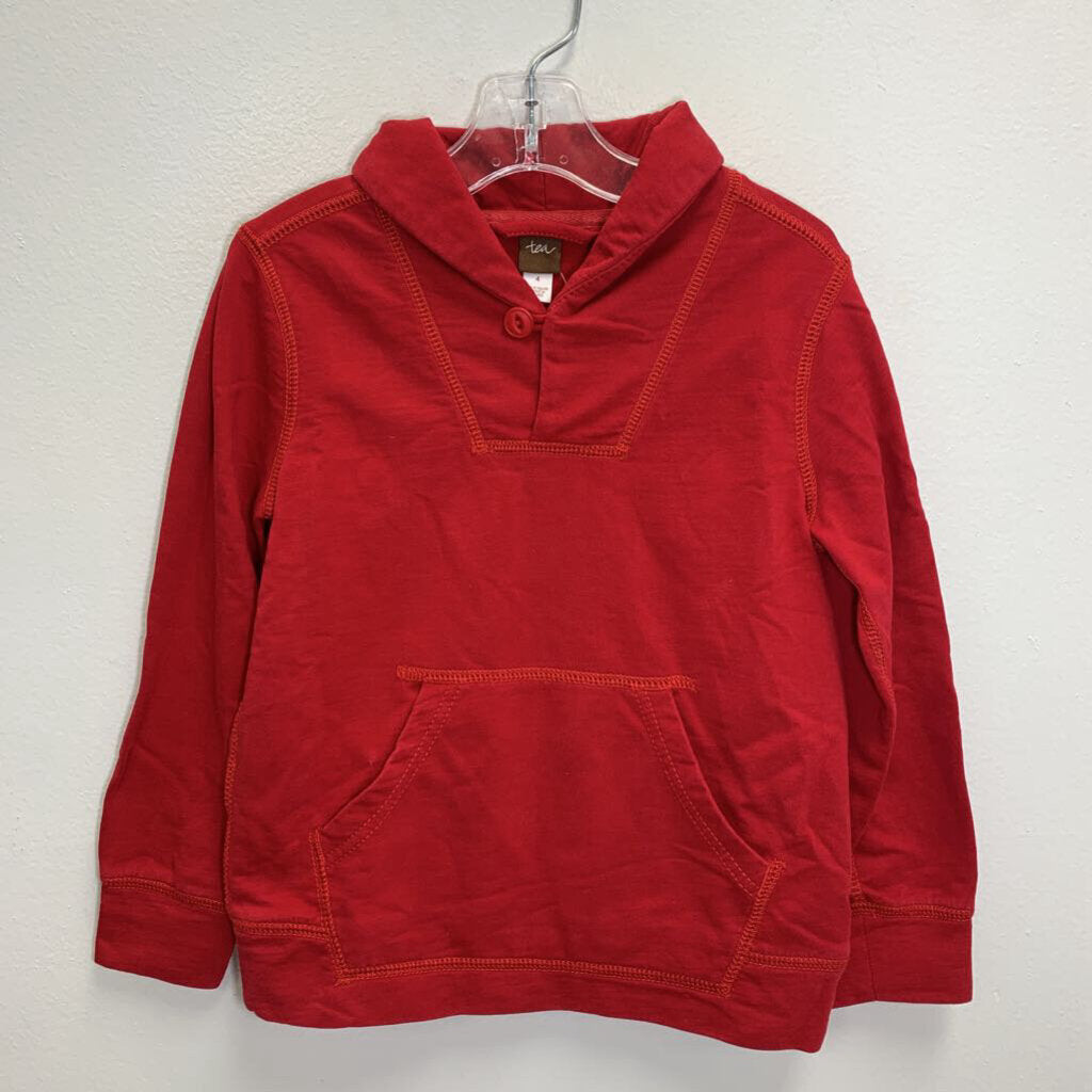 4: French Terry Shawl Neck Pullover