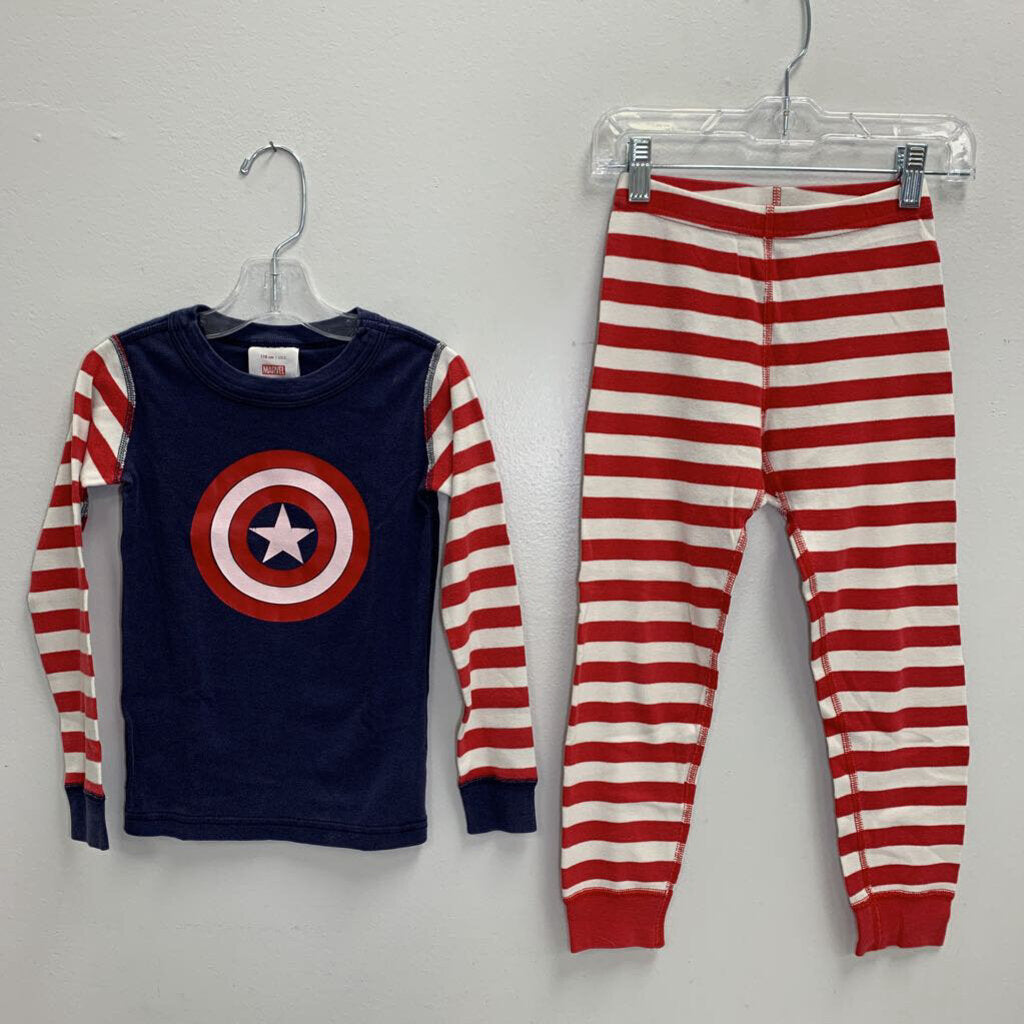 5: Long John Pajama Set - Marvel Captain America