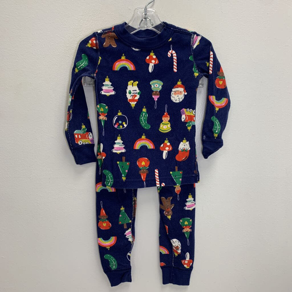 3T: Long John Pajama Set - Heirloom Ornaments